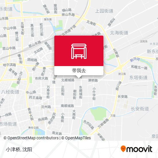 小津桥地图