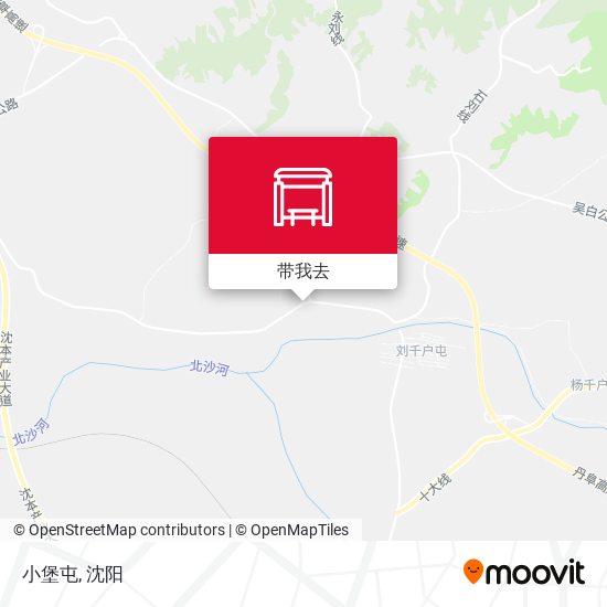 小堡屯地图