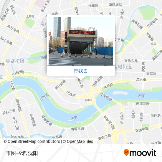 市图书馆地图