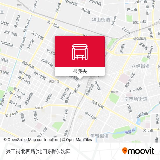 兴工街北四路(北四东路)地图