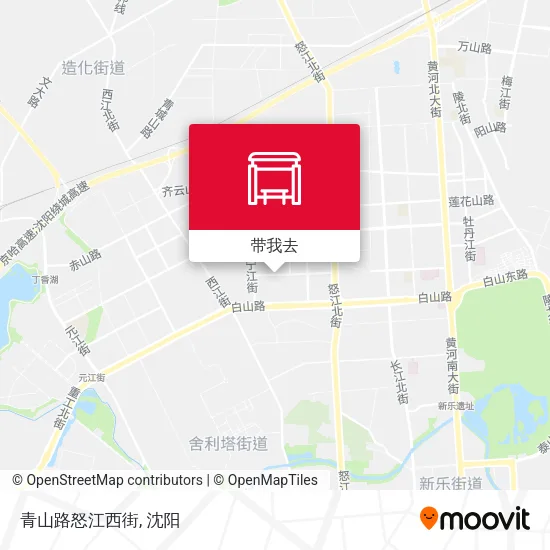 青山路怒江西街地图