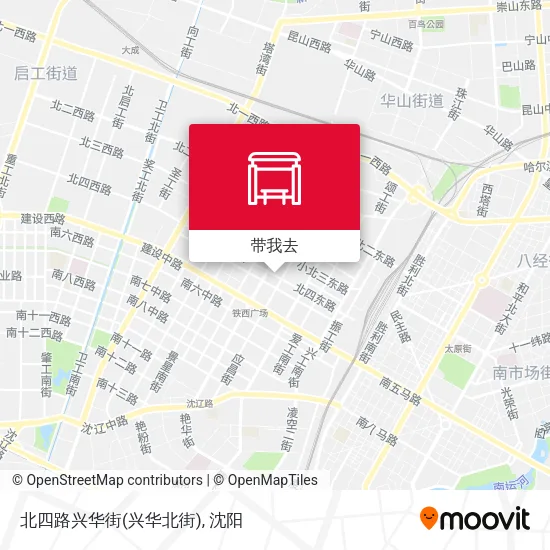 北四路兴华街(兴华北街)地图