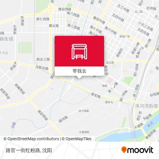 路官一街红粉路地图