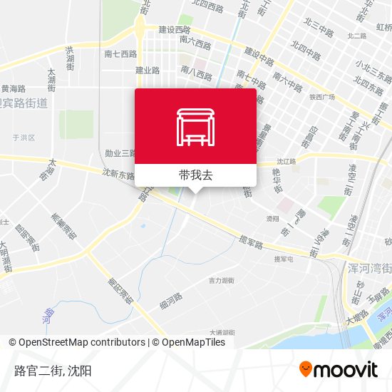 路官二街地图