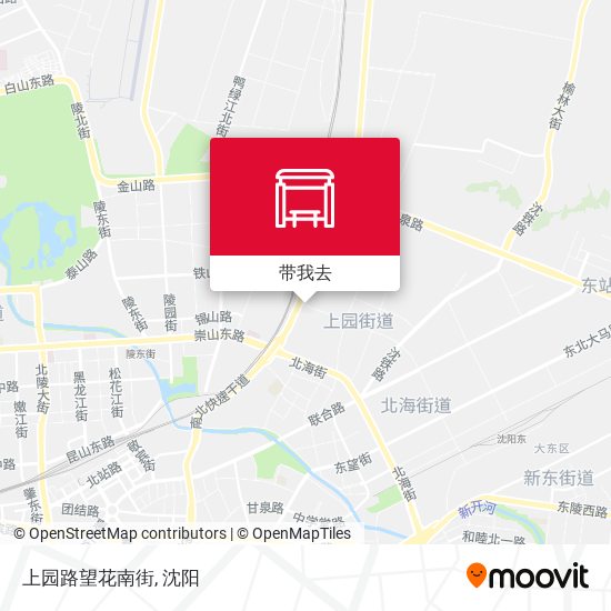 上园路望花南街地图