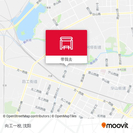 向工一校地图