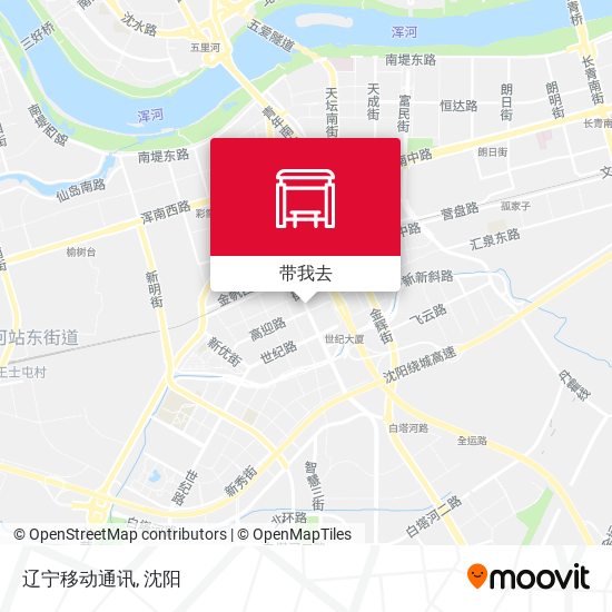 辽宁移动通讯地图