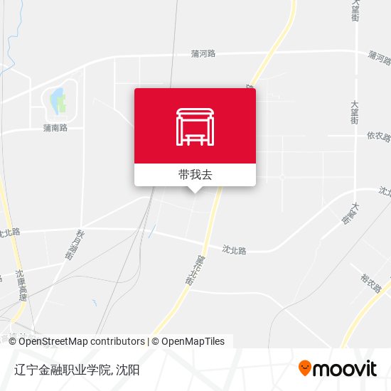 辽宁金融职业学院地图