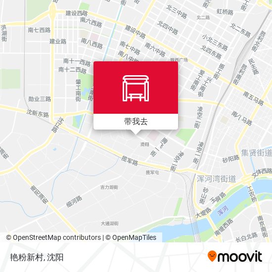 艳粉新村地图