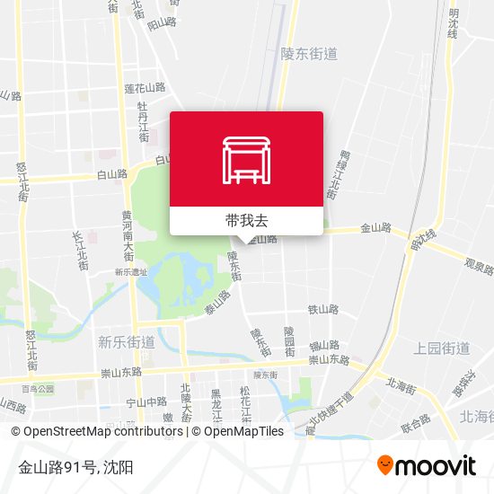 金山路91号地图