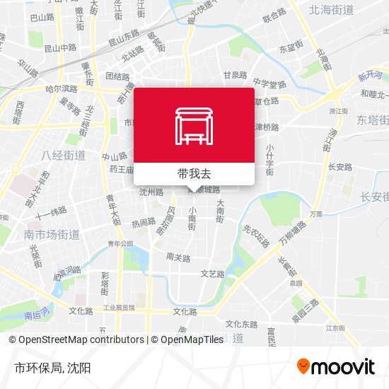 市环保局地图