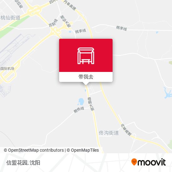 信盟花园地图