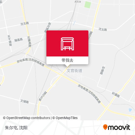 朱尔屯地图