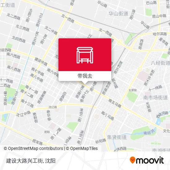 建设大路兴工街地图