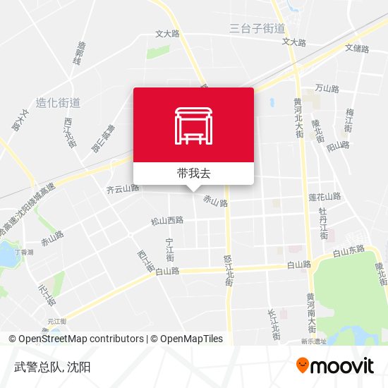 武警总队地图