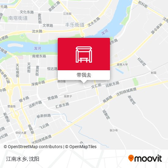江南水乡地图