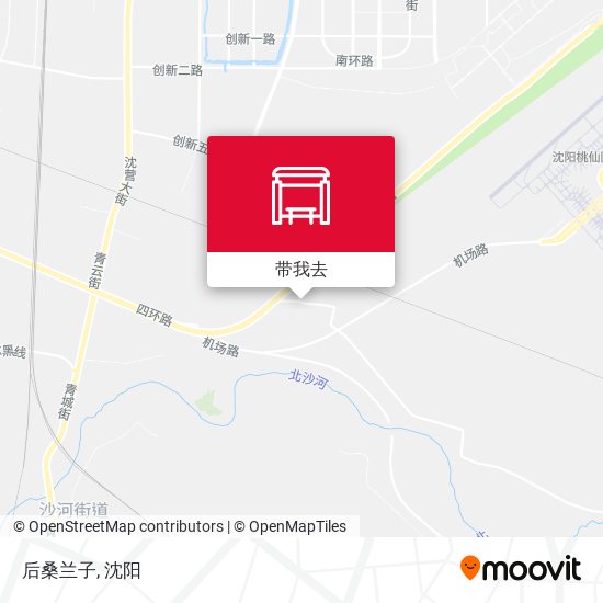 后桑兰子地图