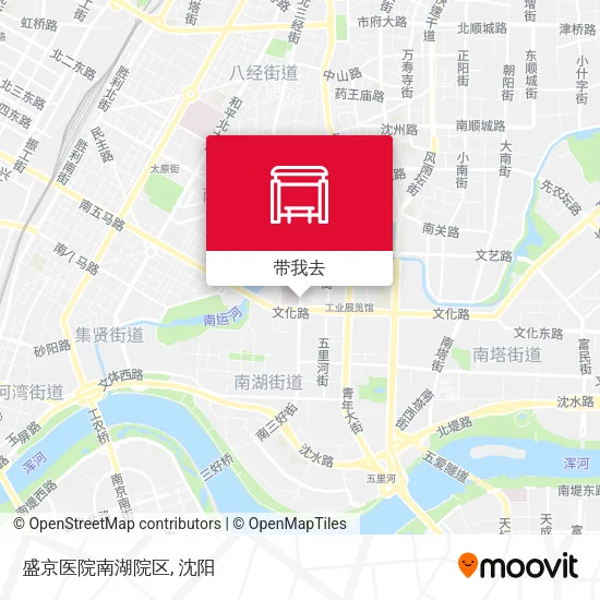 盛京医院南湖院区地图