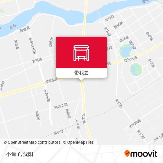 小甸子地图