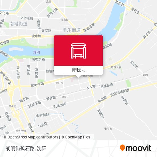 朗明街孤石路地图