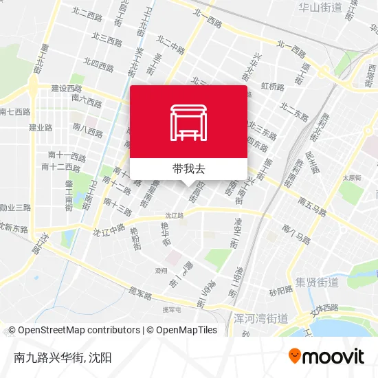 南九路兴华街地图