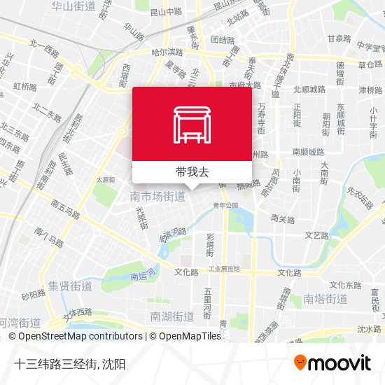 十三纬路三经街地图