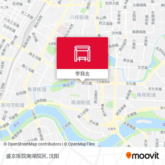盛京医院南湖院区地图