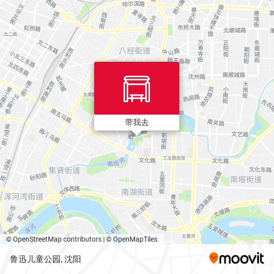 鲁迅儿童公园地图