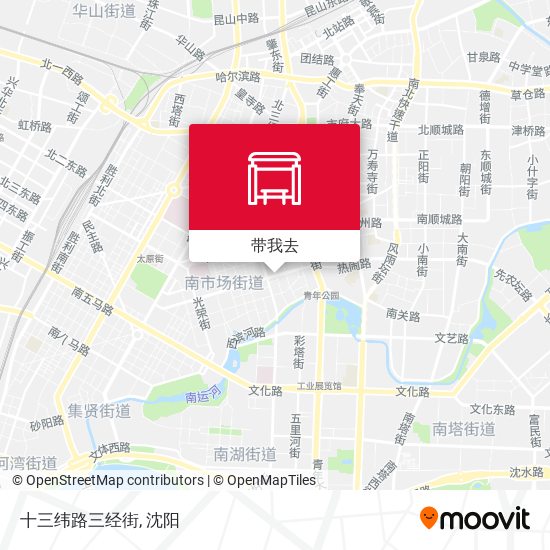 十三纬路三经街地图