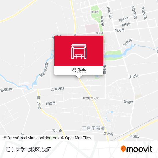 辽宁大学北校区地图