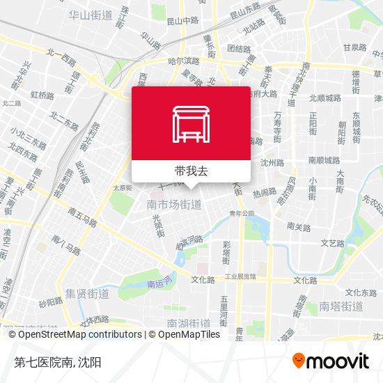 第七医院南地图