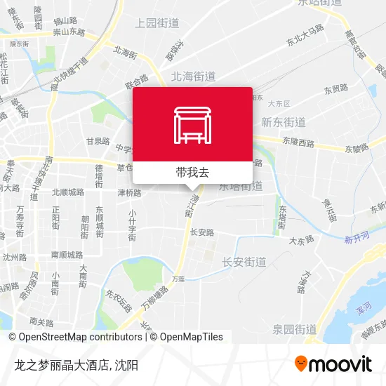龙之梦丽晶大酒店地图