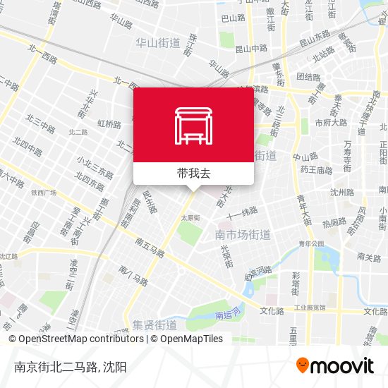 南京街北二马路地图