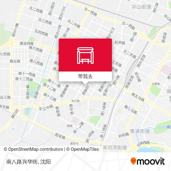 南八路兴华街地图