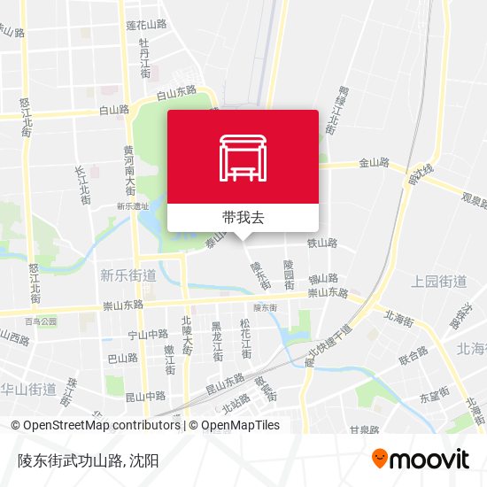 陵东街武功山路地图