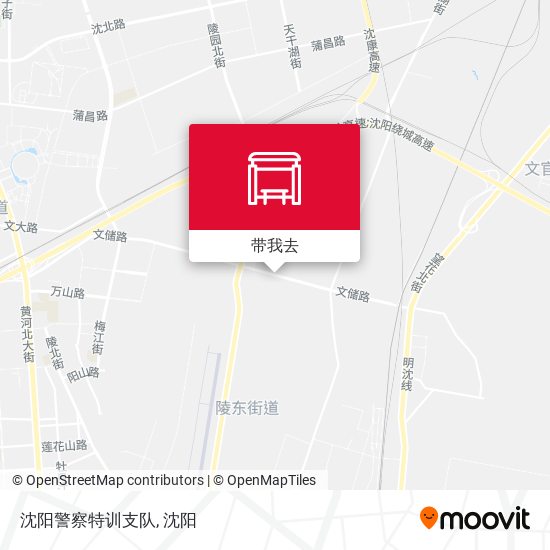 沈阳警察特训支队地图