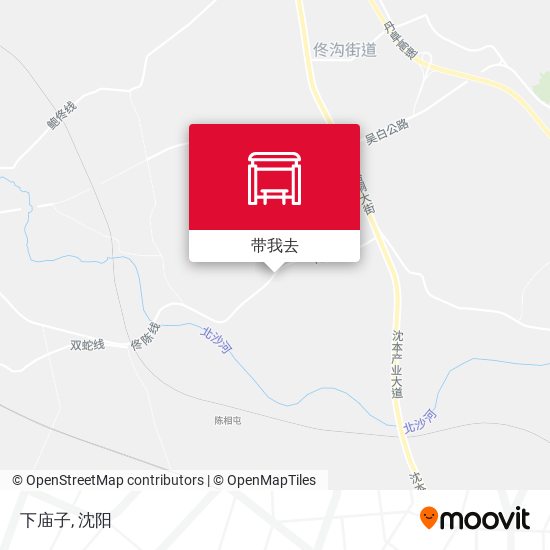 下庙子地图