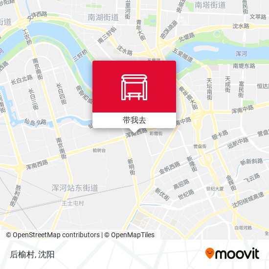 后榆村地图