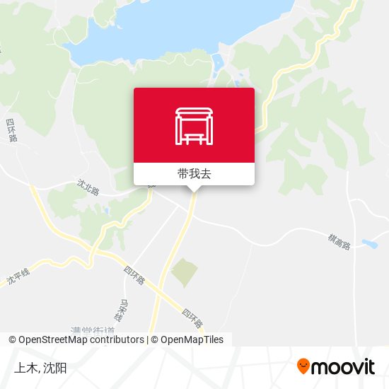 上木地图