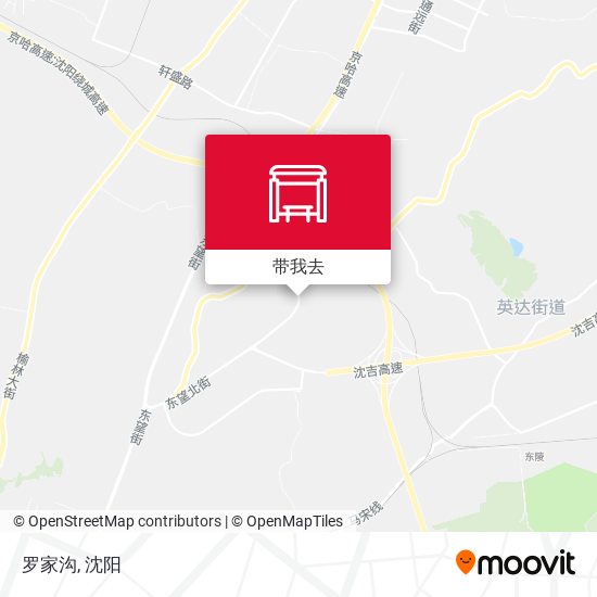 罗家沟地图