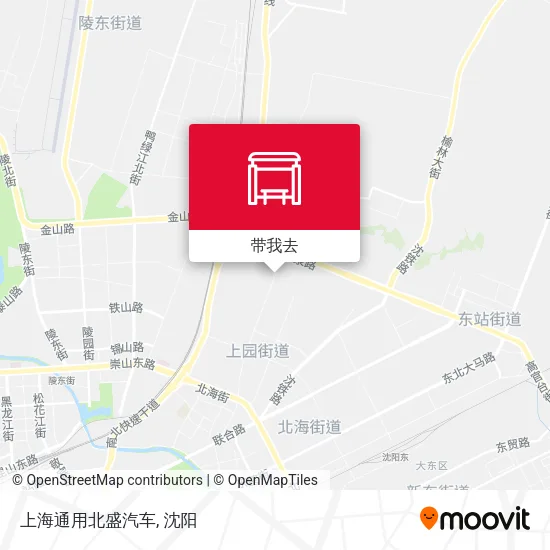 上海通用北盛汽车地图