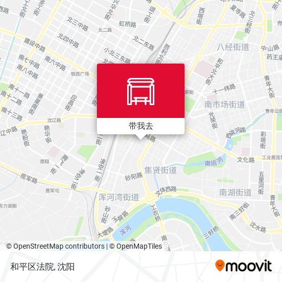 和平区法院地图