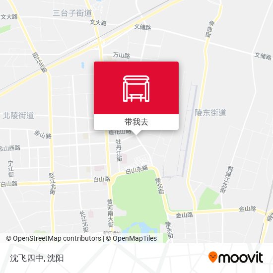 沈飞四中地图