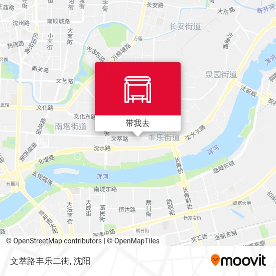 文萃路丰乐二街地图