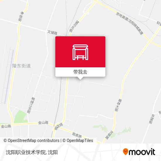 沈阳职业技术学院地图