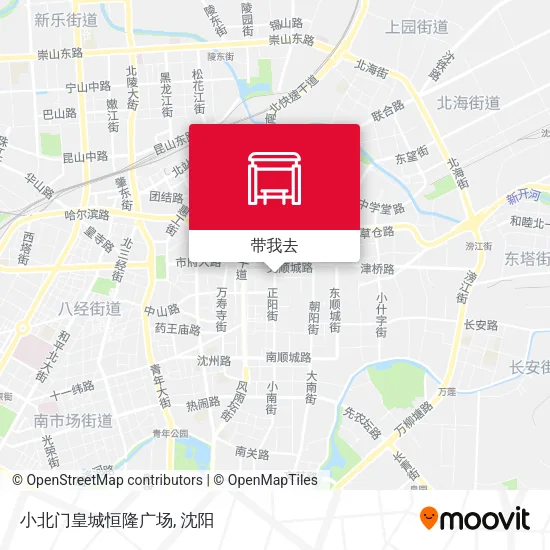 小北门皇城恒隆广场地图