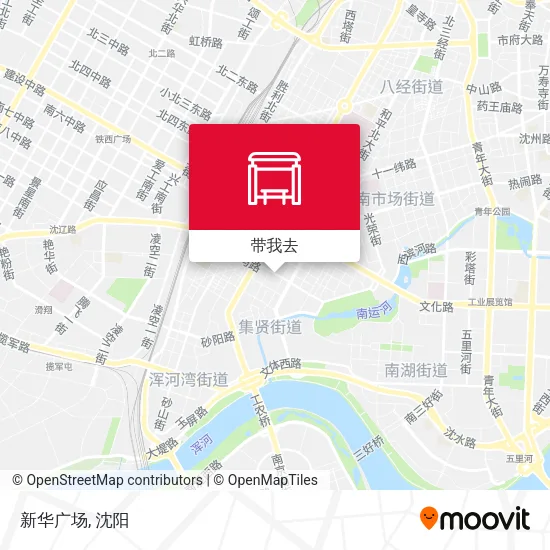 新华广场地图