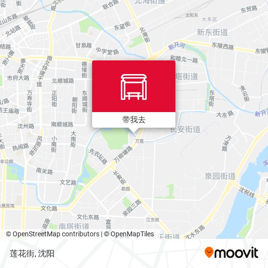 莲花街地图