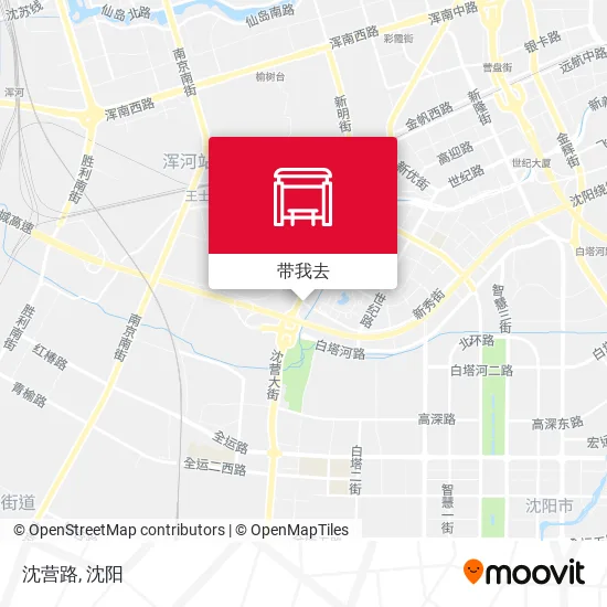 沈营路地图