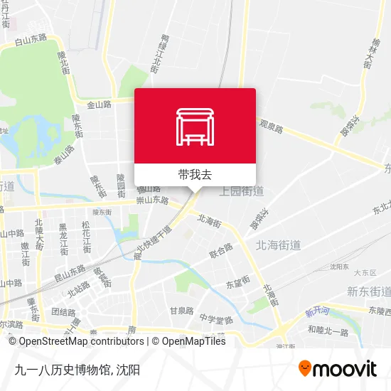 九一八历史博物馆地图
